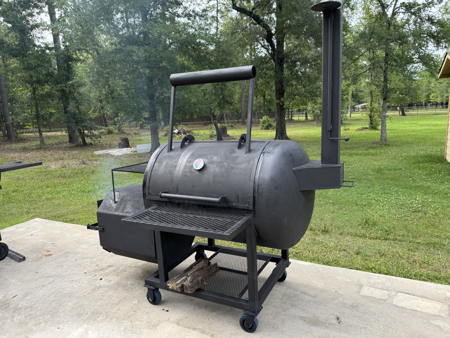 Brisket on the Pit